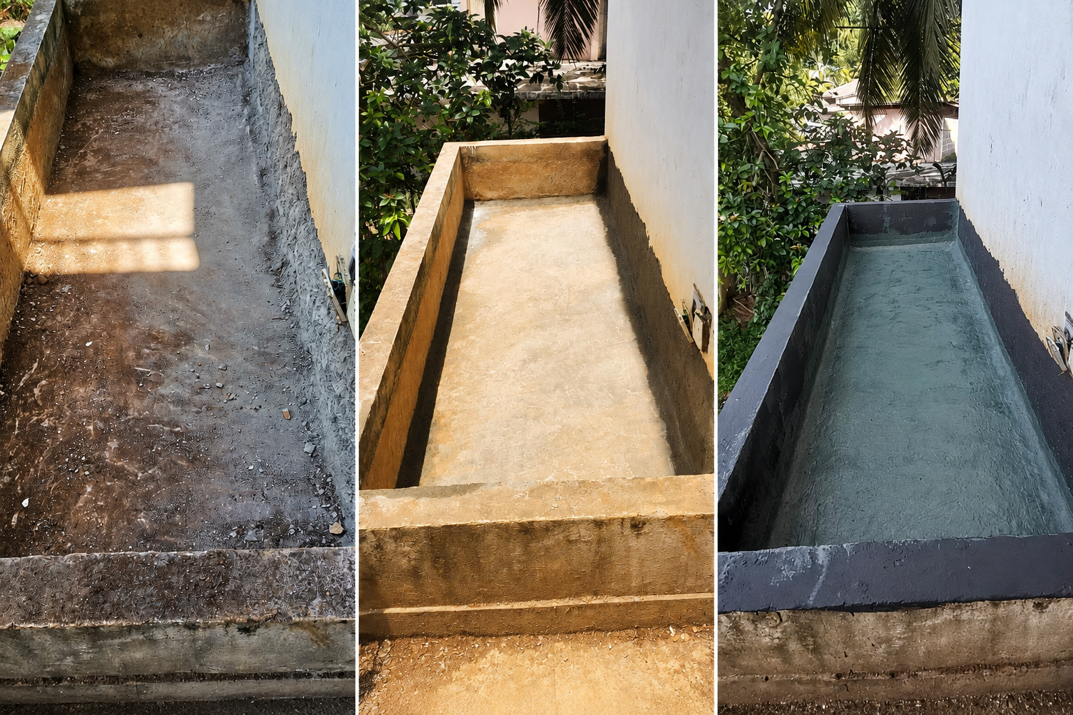 Mr. Anura — Rooftop & Bathroom waterproofing project