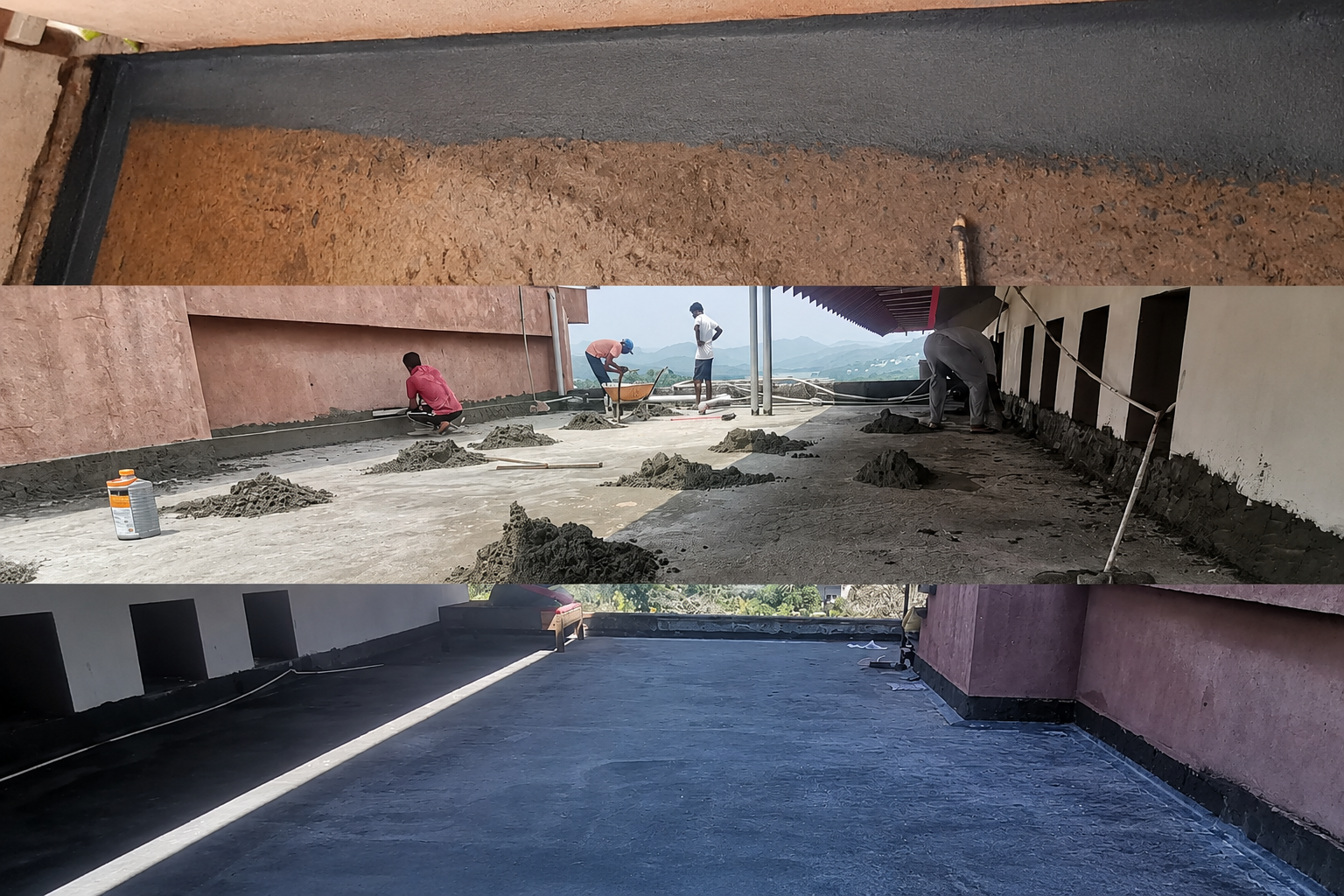 Central Provincial Council — Terrace waterproofing project