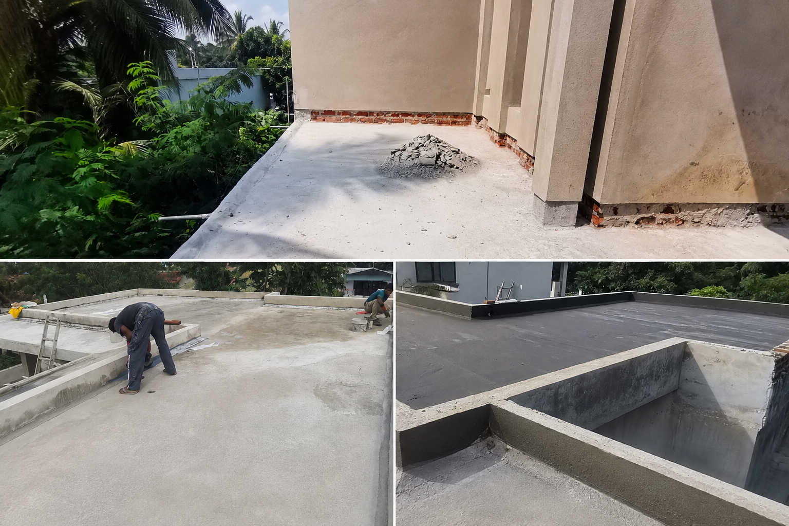 Mr. Fairus — Rooftop waterproofing project