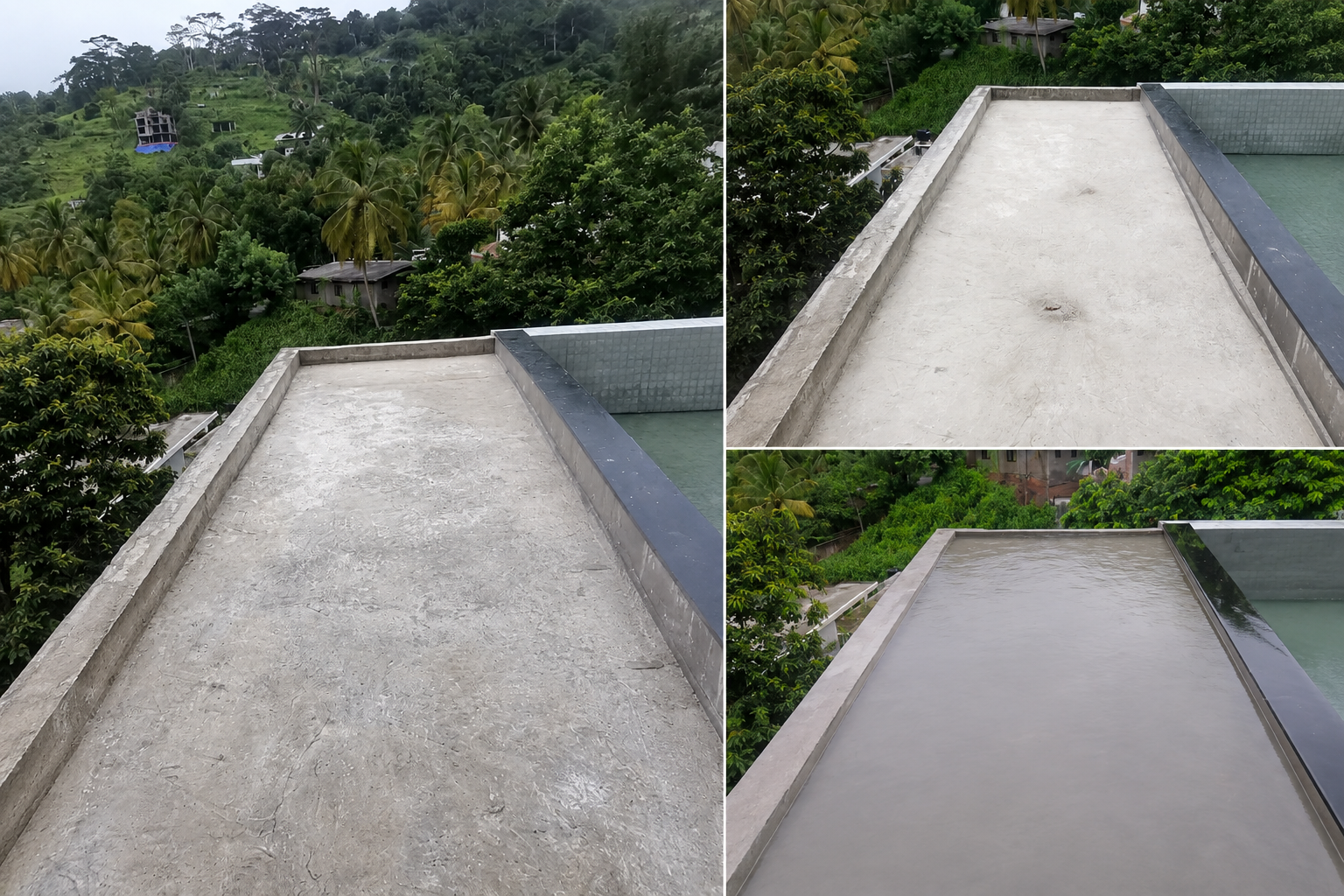 Mr. Lakmal — Terrace waterproofing project
