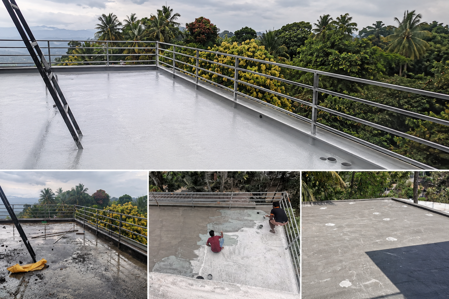Mr. Sanjaya — Terrace waterproofing project